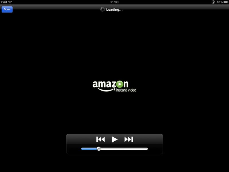 Amazon Instant Video for iPad