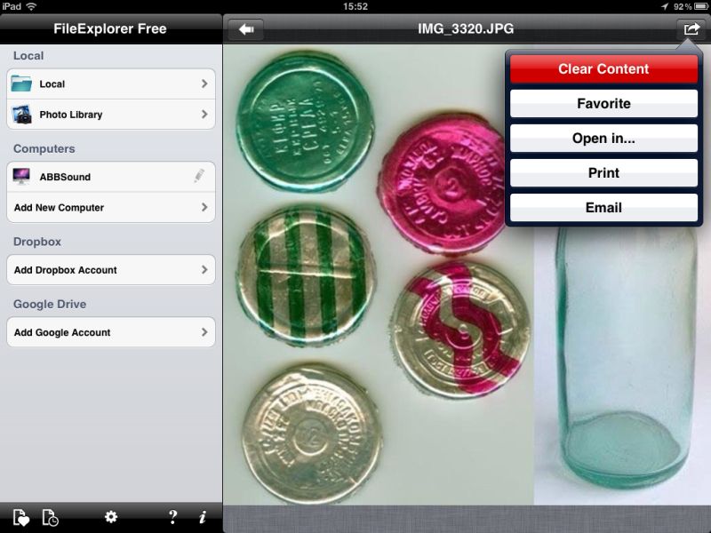 FileExplorer (iPad)