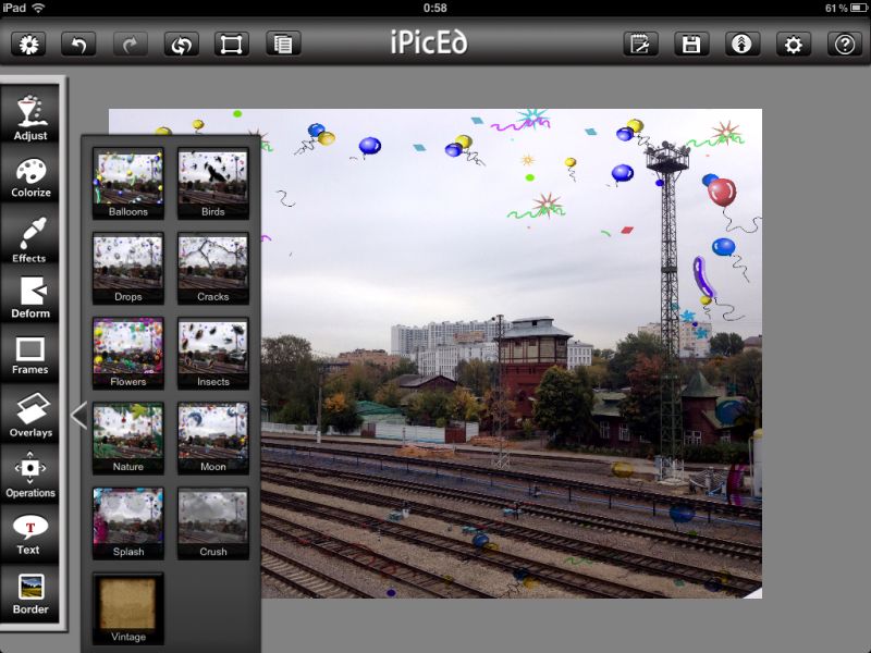 iPicEd for iPad