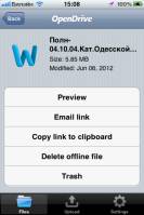 OpenDrive - iOS